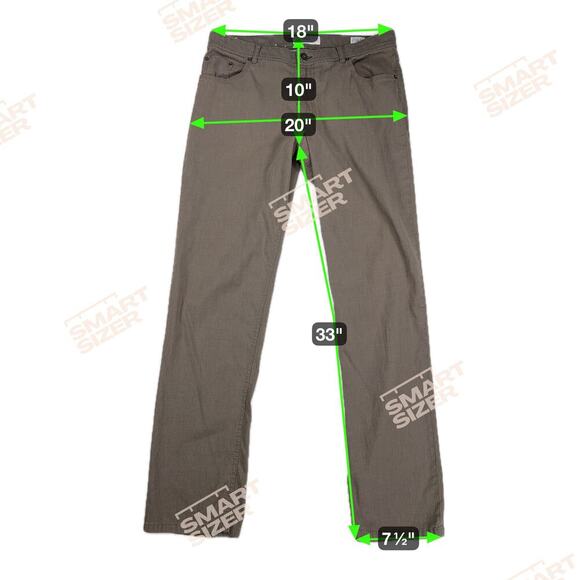 Brax Cooper Fancy Regular Fit Light Casual Dress Chino Pants Tan Size 36/34 - Picture 9 of 13